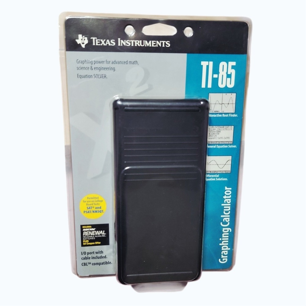 Vintage Texas Instruments TI-85 Graphing Calculator NEW SEALED 1996 NOS